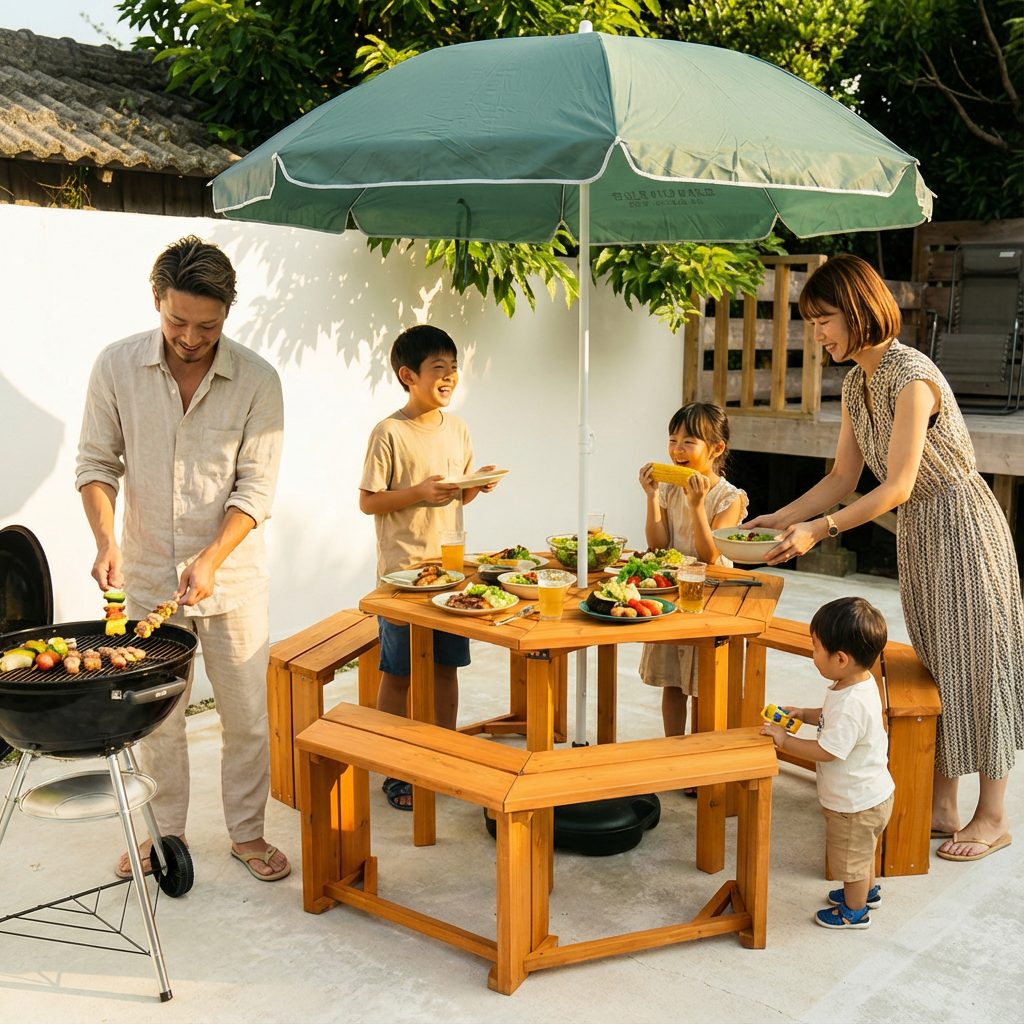 pono 118 庭・サウナ